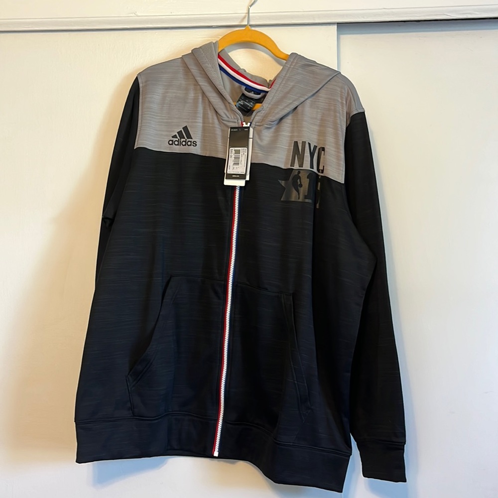 Mens Adidas NBA zip up
